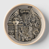 Horloge Symboles historiques anciens Style de tatouage (Recto)