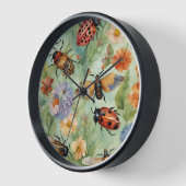 Horloge Symphonie botanique (Angle)