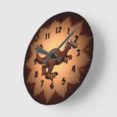 Horloge T-Rex Dinosaure (Angle)