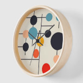 Horloge Tac tic du Bauhaus (Angle)