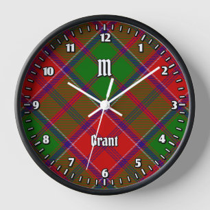 Horloge Tartan Clan Grant