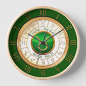 Horloge Taurus - Panneau Zodiaque Bull (Recto)