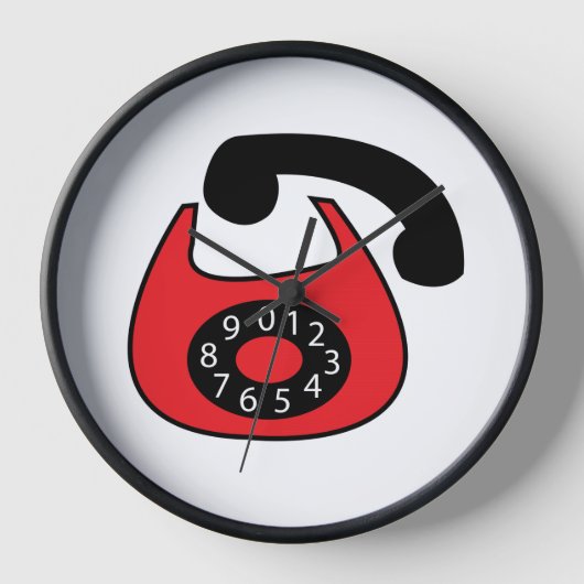 Horloge Téléphone (Recto)
