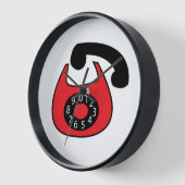 Horloge Téléphone (Angle)