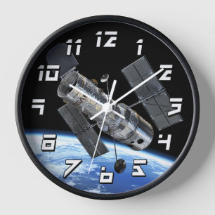Horloge Télescope spatial Hubble en orbite terrestre Photo