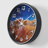 Horloge Télescope spatial James Webb Nébuleuse de la Carèn (Angle)