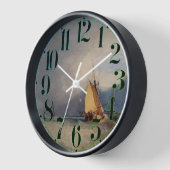 Horloge Tempête s'approchant 1830 (Angle)