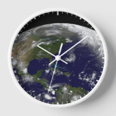 Horloge Tempêtes Tropicales Sur La Planète Terre. (Recto)