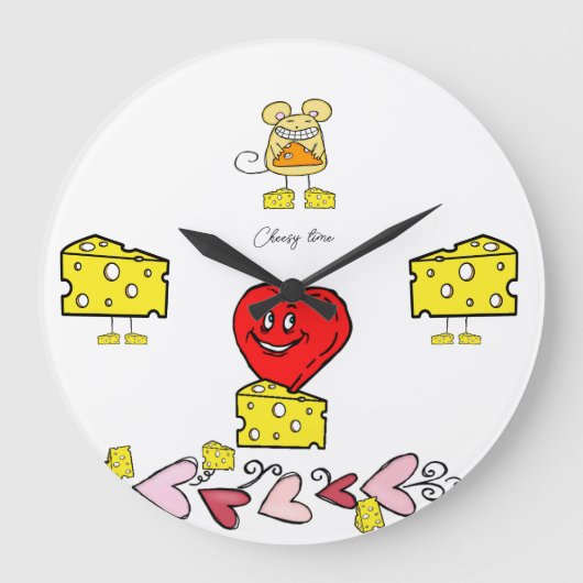 Horloge Temps Fromage Fromage (Recto)