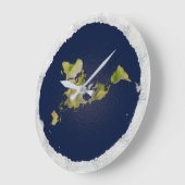 Horloge Terre plate (Angle)
