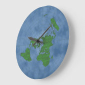 Horloge Terre plate (Angle)