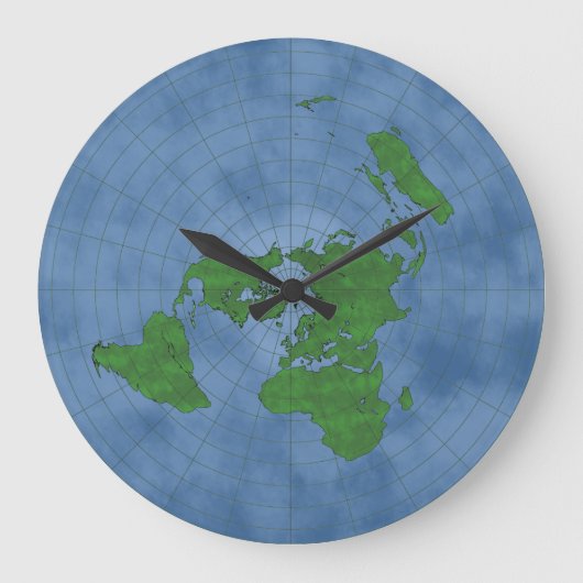 Horloge Terre plate (Recto)