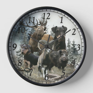 Horloge Terrier de chasse allemand, Le Jagdterrier, Art