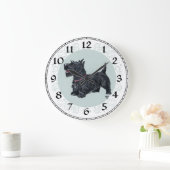 Horloge Terrier Écossais (Maison)