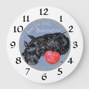 Horloge Terrier Écossais