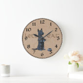Horloge Terrier Écossais (Maison)