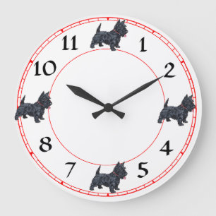 Horloge Terrier Écossais
