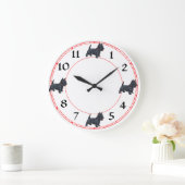 Horloge Terrier Écossais (Maison)