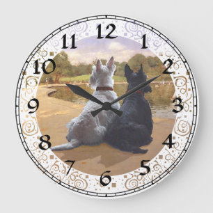 Horloge Terrier Écossais