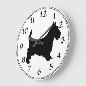 Horloge Terrier Écossais (Angle)