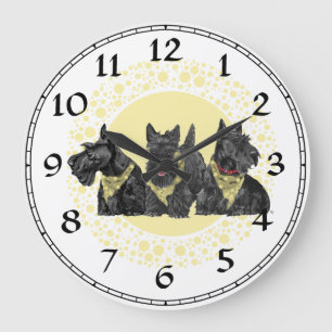 Horloge Terrier Écossais