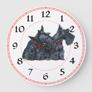 Horloge Terrier Écossais