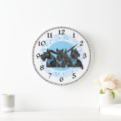 Horloge Terrier Écossais (Maison)
