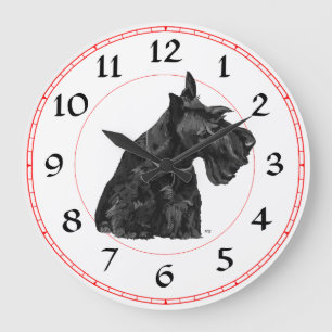Horloge Terrier Écossais