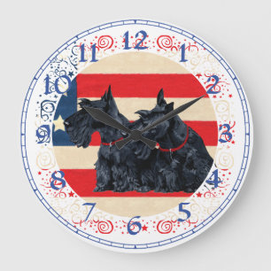 Horloge Terrier Écossais