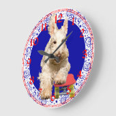 Horloge Terrier Écossais (Angle)