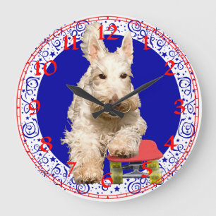 Horloge Terrier Écossais