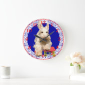 Horloge Terrier Écossais (Maison)