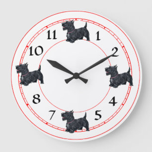 Horloge Terrier Écossais
