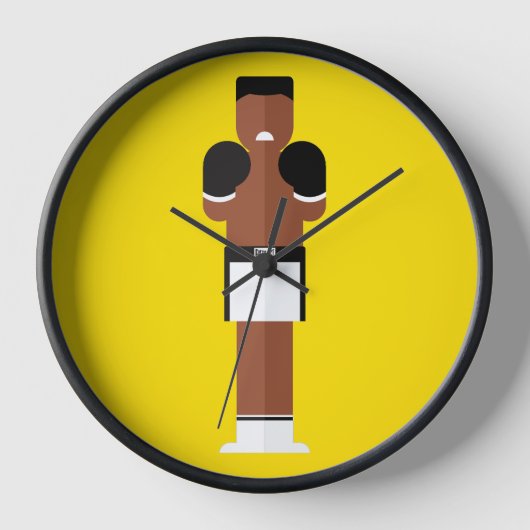 Horloge The Greatest - Boxing Legend Wall Clock (Recto)