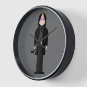 Horloge The Prince of Darkness - Rock Legend Wall Clock (Angle)