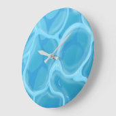 horloge thème lac amusant (Angle)