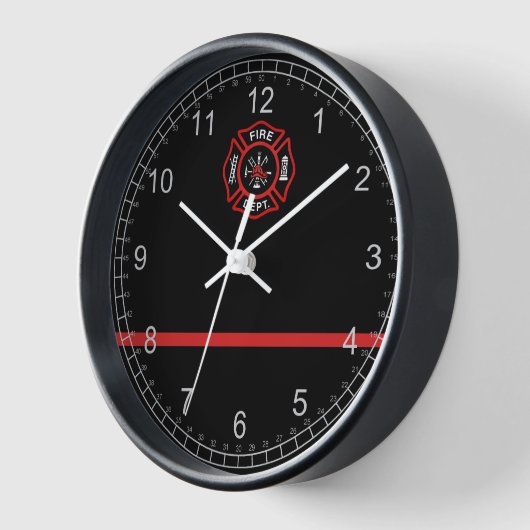 Horloge Thin Red (Angle)
