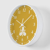 Horloge Three looped wild geese (Angle)