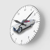 Horloge Thunderbird grise 1957 (Angle)