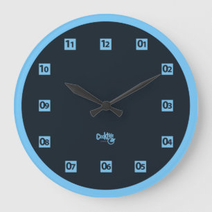HORLOGE TILDE LINEA COULEUR CIRCULAIRE