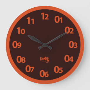 HORLOGE TILDE LINEA COULEUR CIRCULAIRE