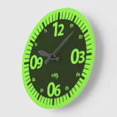 HORLOGE TILDE LINEA COULEUR CIRCULAIRE (Angle)