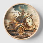 Horloge Time Travel Imaginaire Surreal Art (Recto)