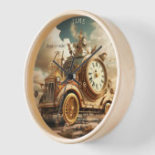 Horloge Time Travel Imaginaire Surreal Art (Angle)