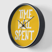 Horloge Time Well Spent v01 (Angle)