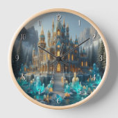 Horloge Topaz et Citrine Ice Castle (Recto)
