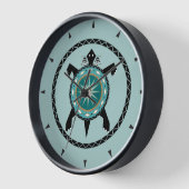 Horloge Tortue autochtone (Angle)