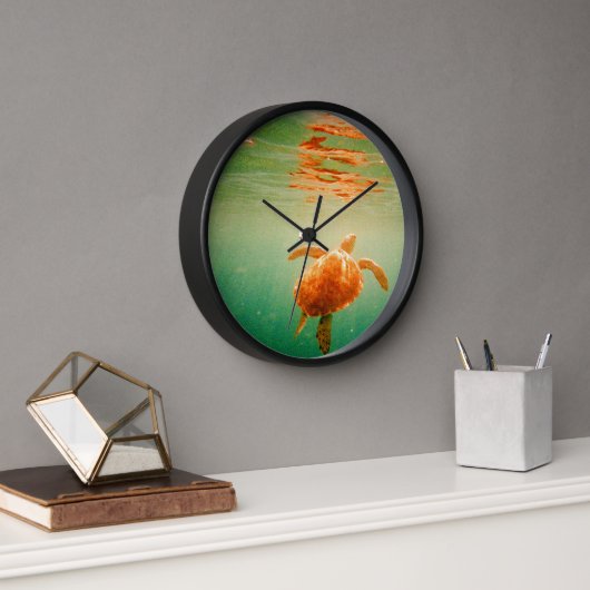 Horloge Tortue de mer (Bureau)