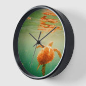 Horloge Tortue de mer (Angle)