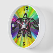 Horloge Tortue hawaïenne (Angle)
